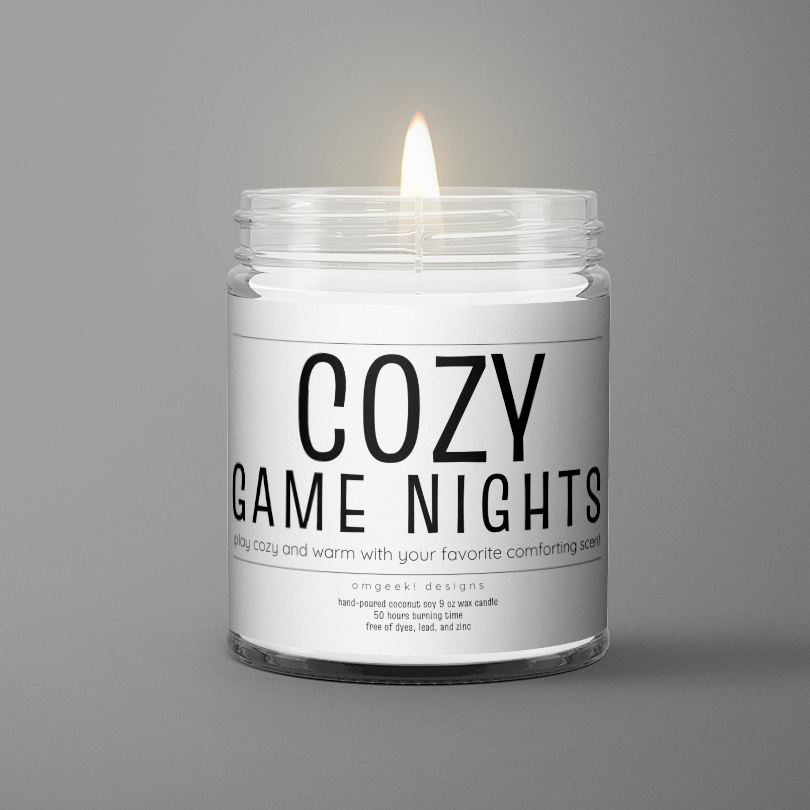 Cozy Game Nights Scented Soy Candle