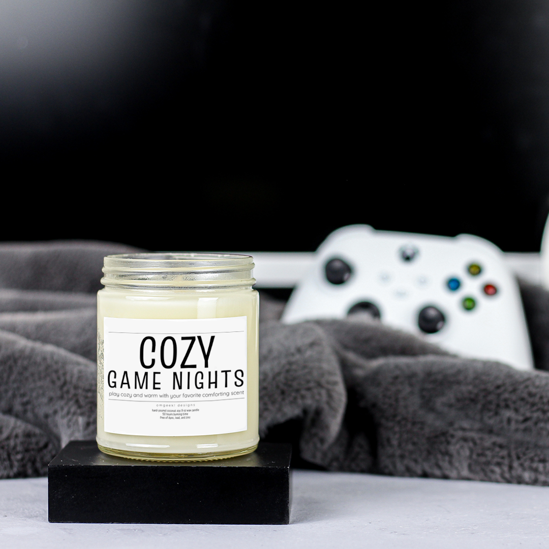 Cozy Game Nights Scented Soy Candle