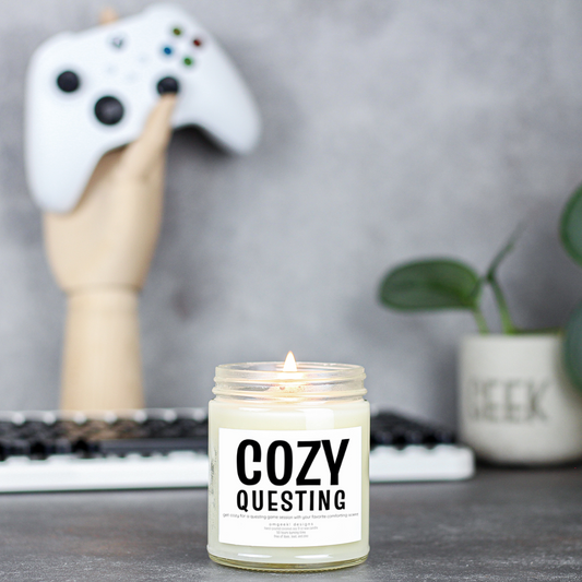 Cozy Questing Scented Soy Candle