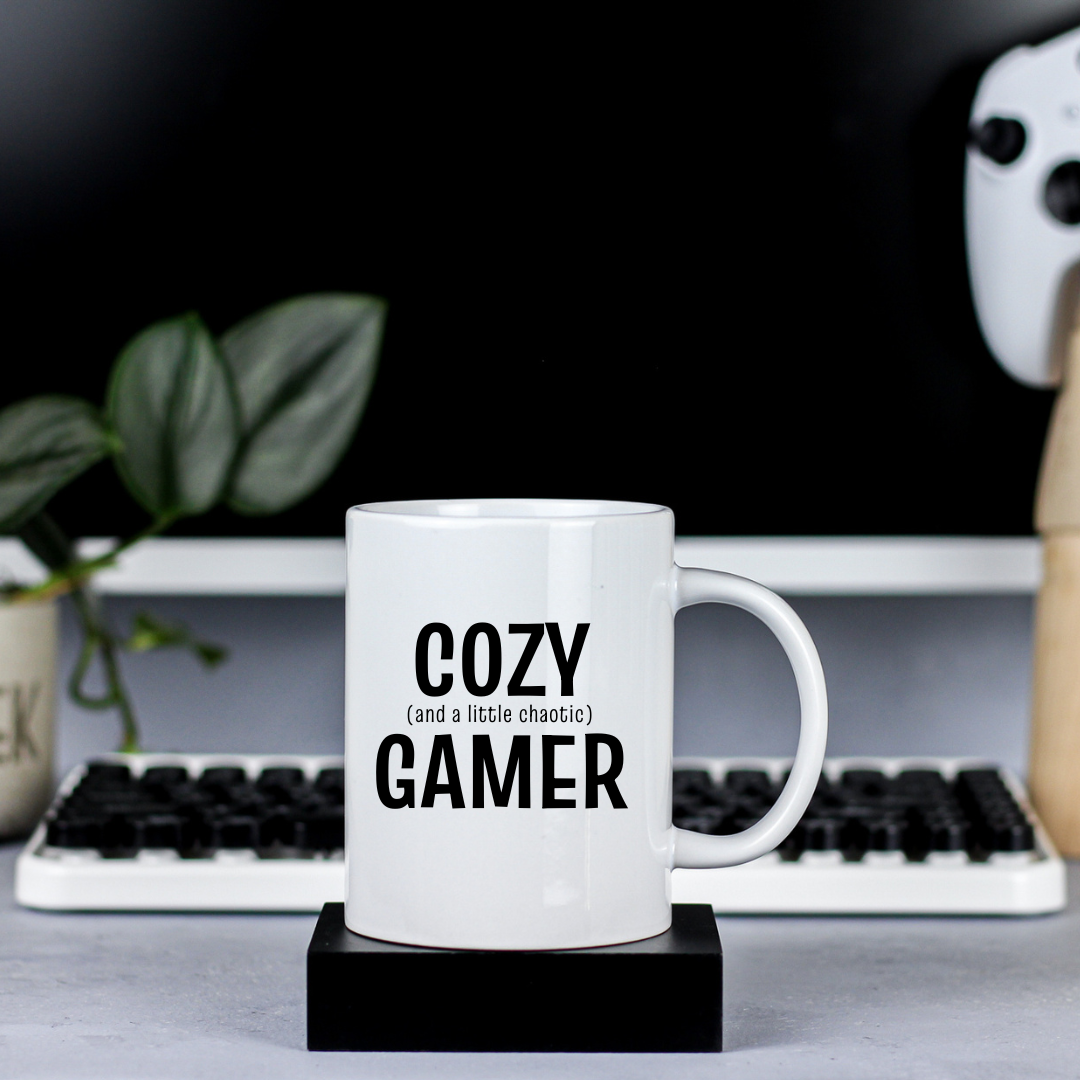 Cozy Gamer Ceramic Mug