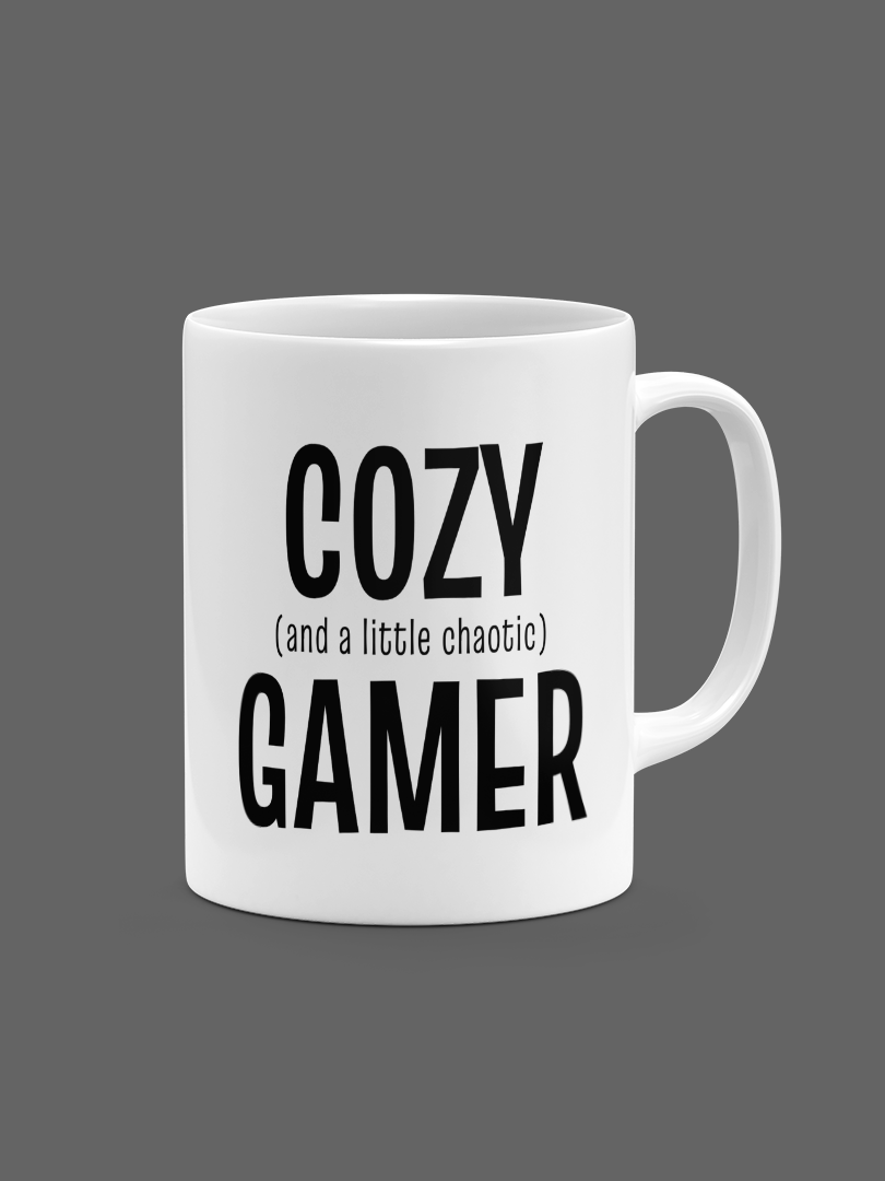 Cozy Gamer Ceramic Mug