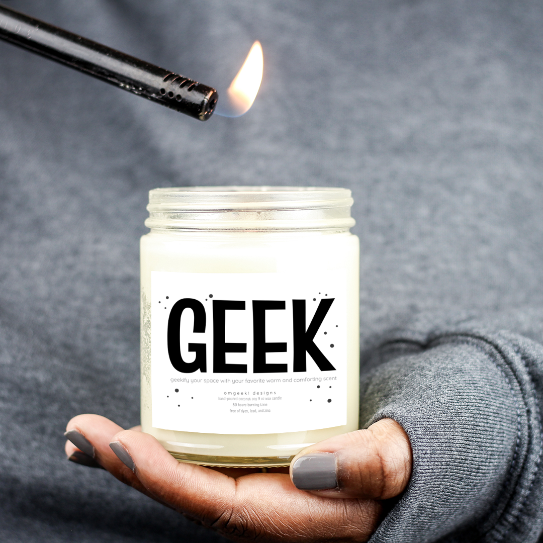 GEEK Scented Soy Candle