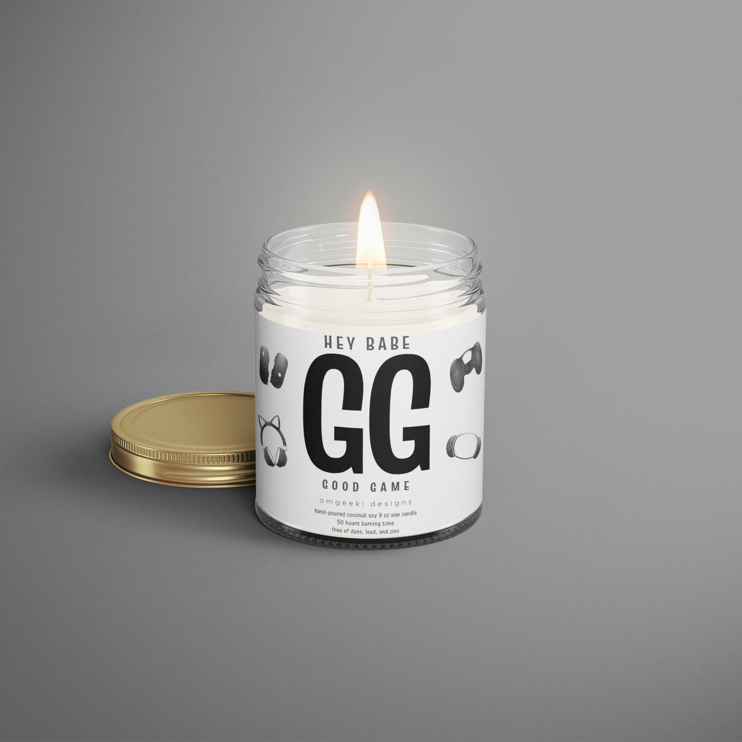 Good (GG) Game Scented Soy Candle