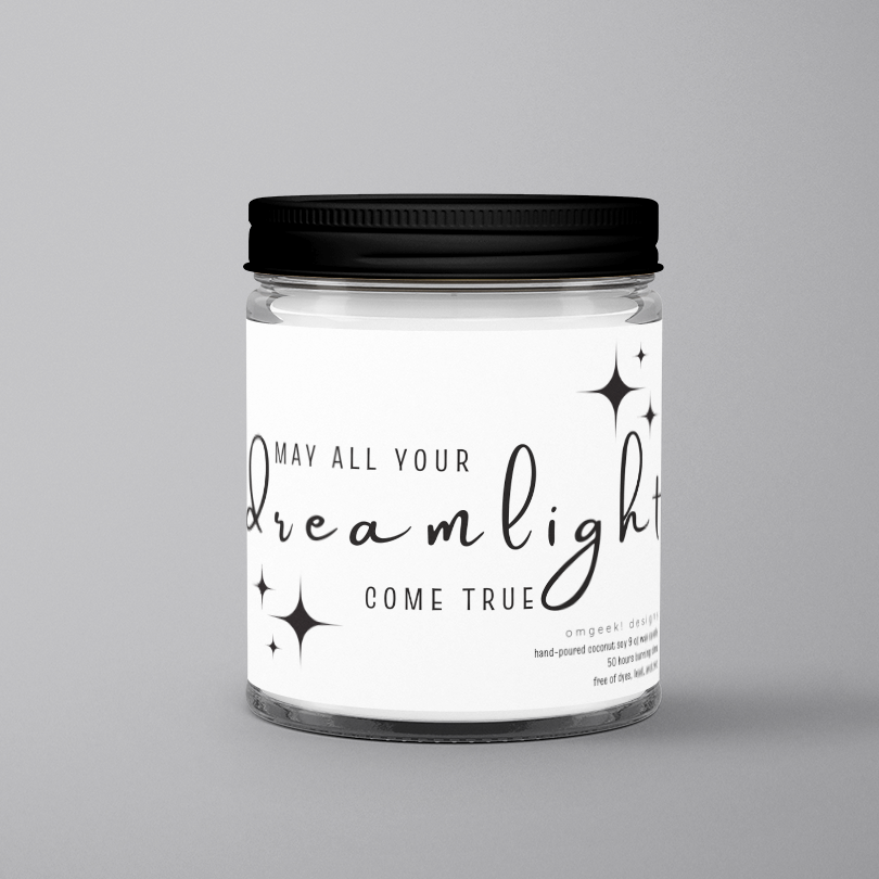 May All Your Dreamlight Come True Scented Soy Candle