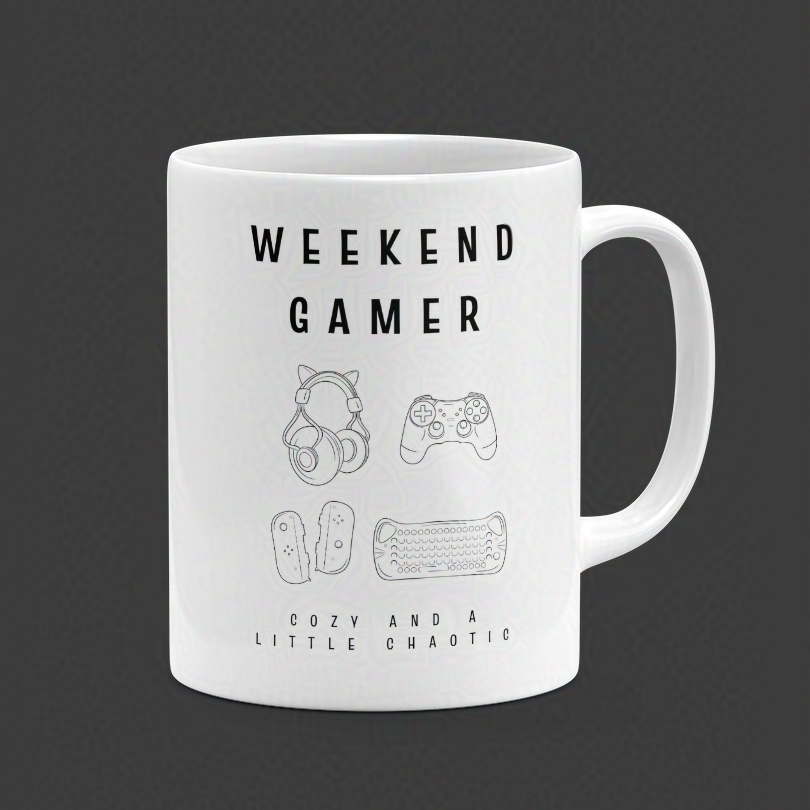 Weekend Gamer Ceramic Mug