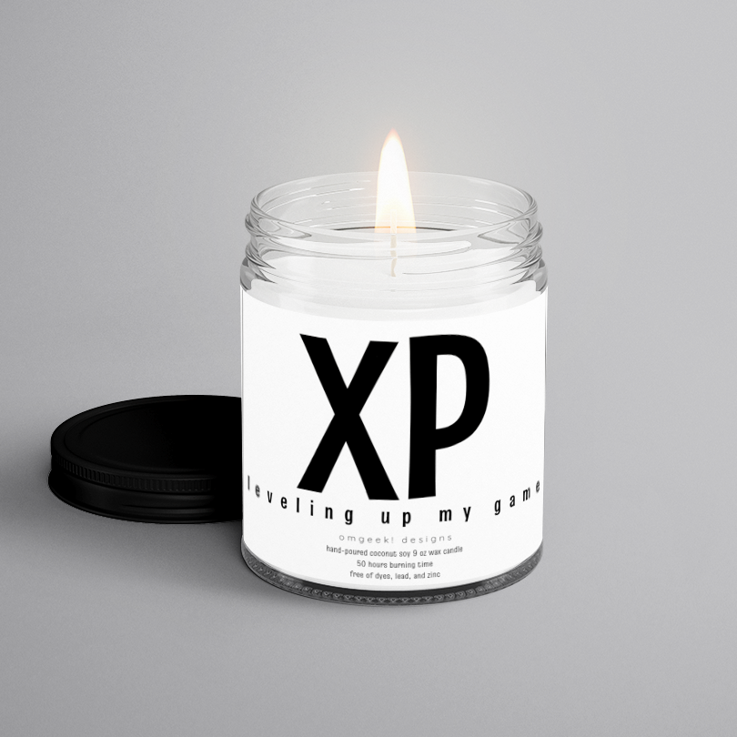 Level Up with XP Scented Soy Candle